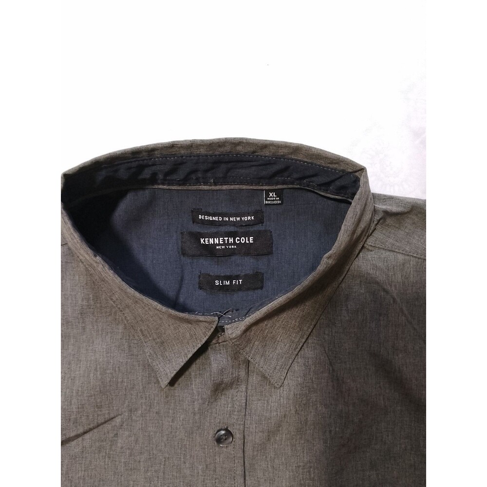Kenneth Cole New York Slim Fit Shirt - Picture 8 of 10
